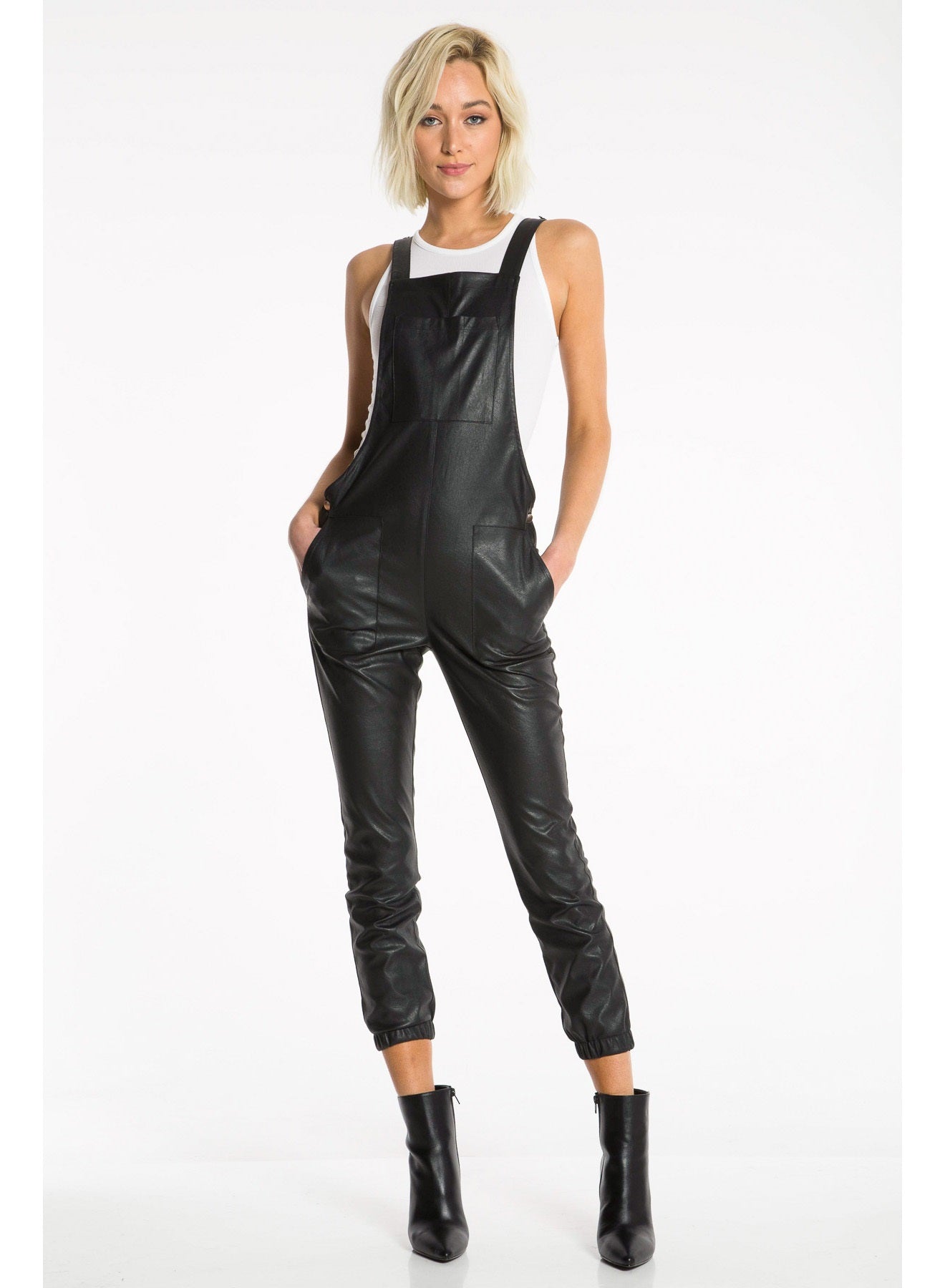 n:Philanthropy - Freja Overalls in Black Cat