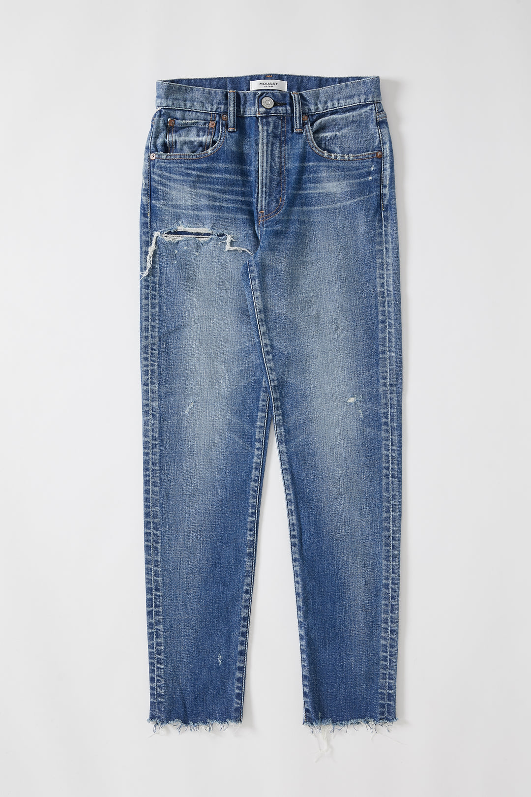 Moussy Denim - MV Hammond Skinny-Highrise Jeans in BLU 110