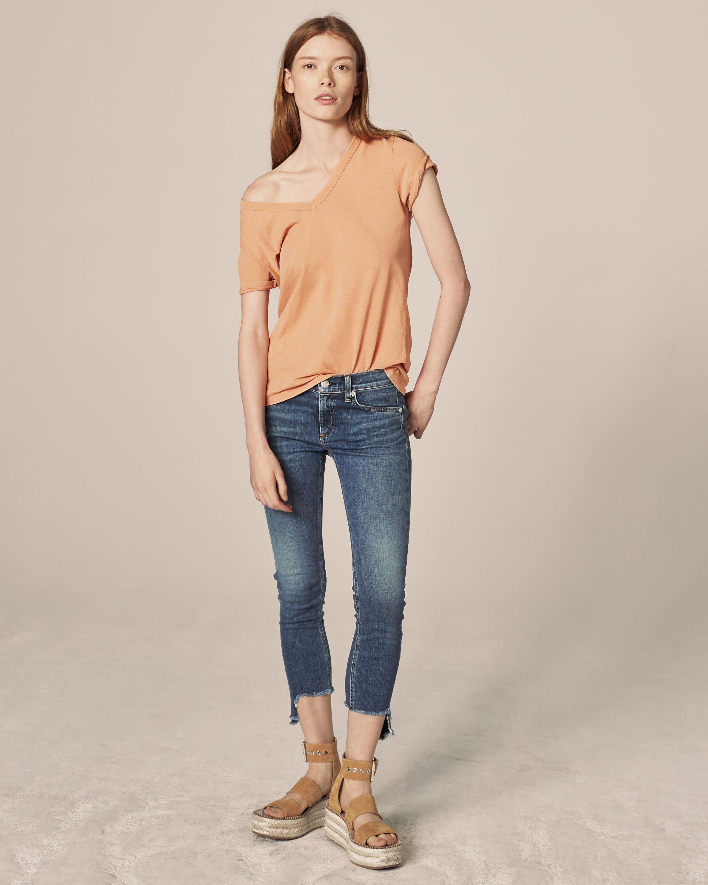 Rag & Bone - Capri Denim Jeans in Hampton