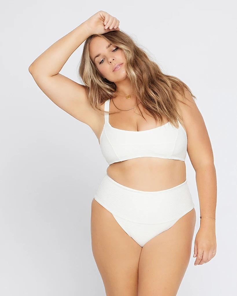 L*Space - Jess Bikini Top in Cream