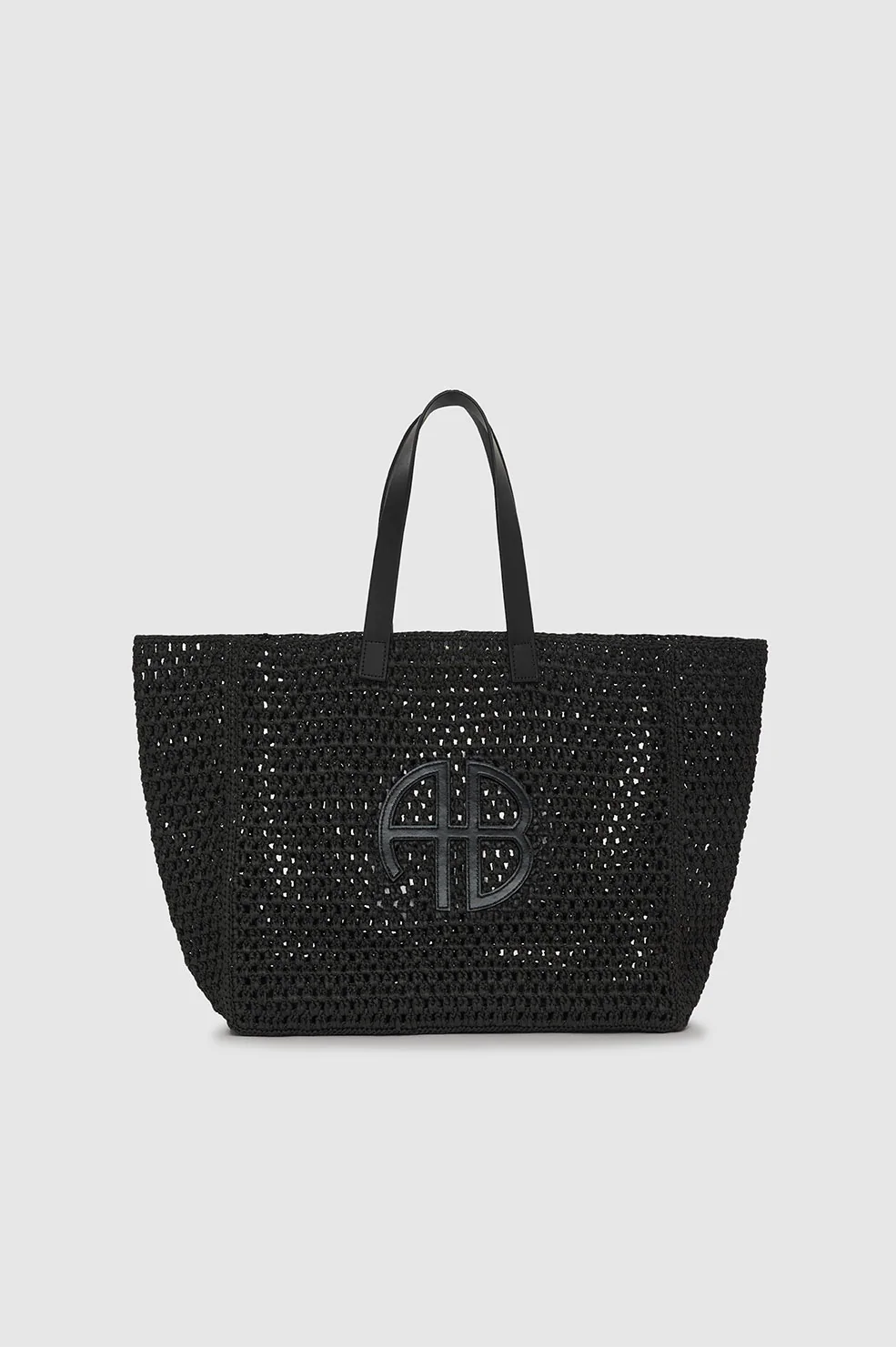 Anine Bing - Large Rio Tote - Black In Black