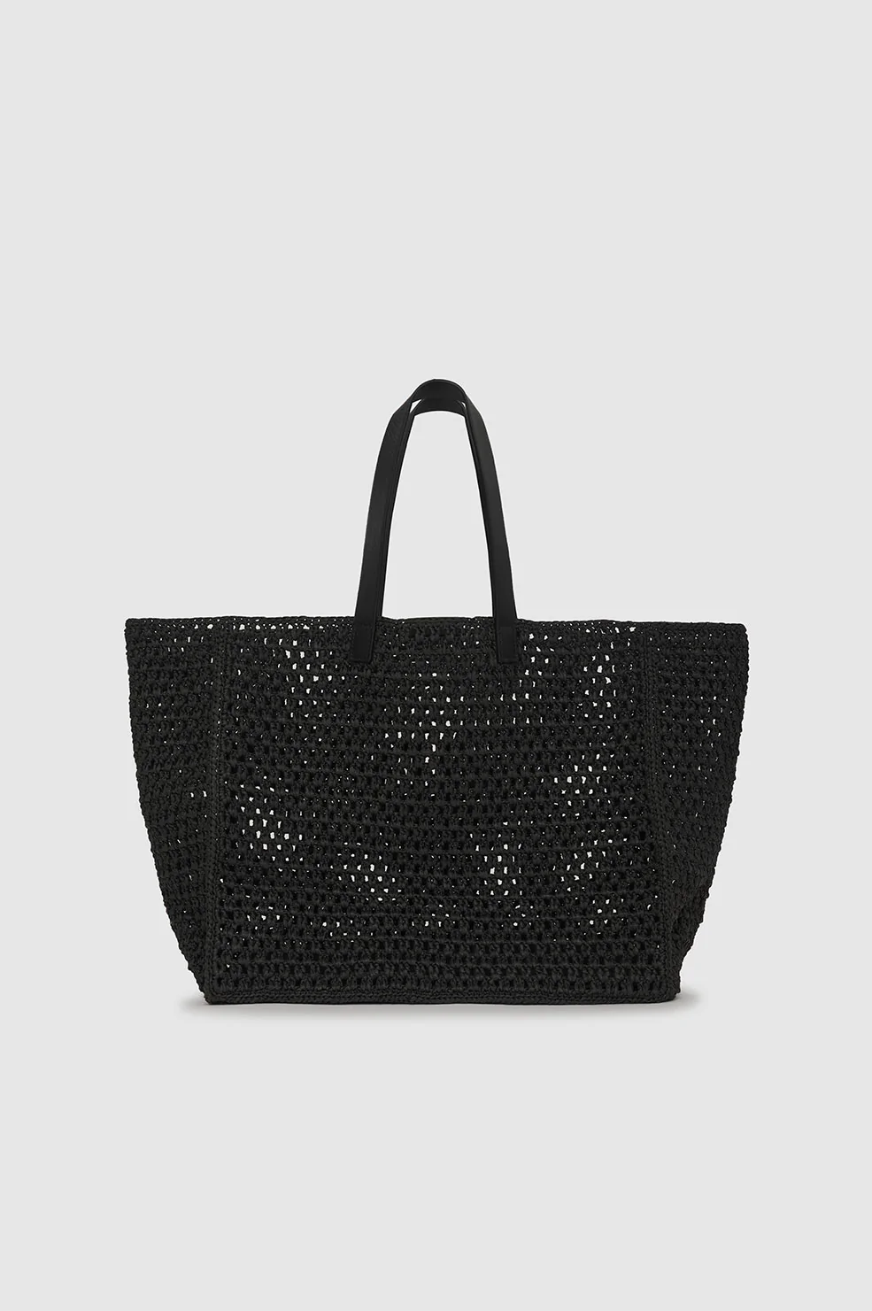 Anine Bing - Large Rio Tote - Black In Black