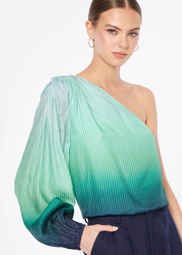 Cami Nyc - Lenore Top In Turquoise Ombre