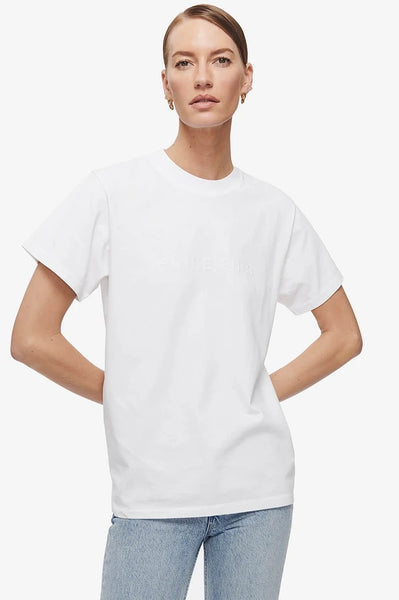 Anine Bing Lili Tee University Los Angeles - White