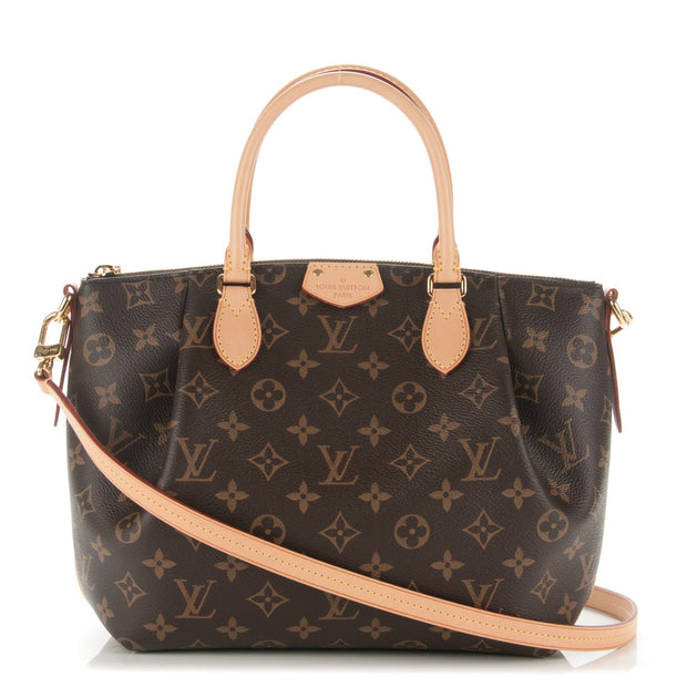 LOUIS VUITTON Turenne PM Monogram Canvas Shoulder Bag Brown