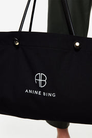Anine Bing, Bags, Aninebing Medium Saffron Tote Bag Black