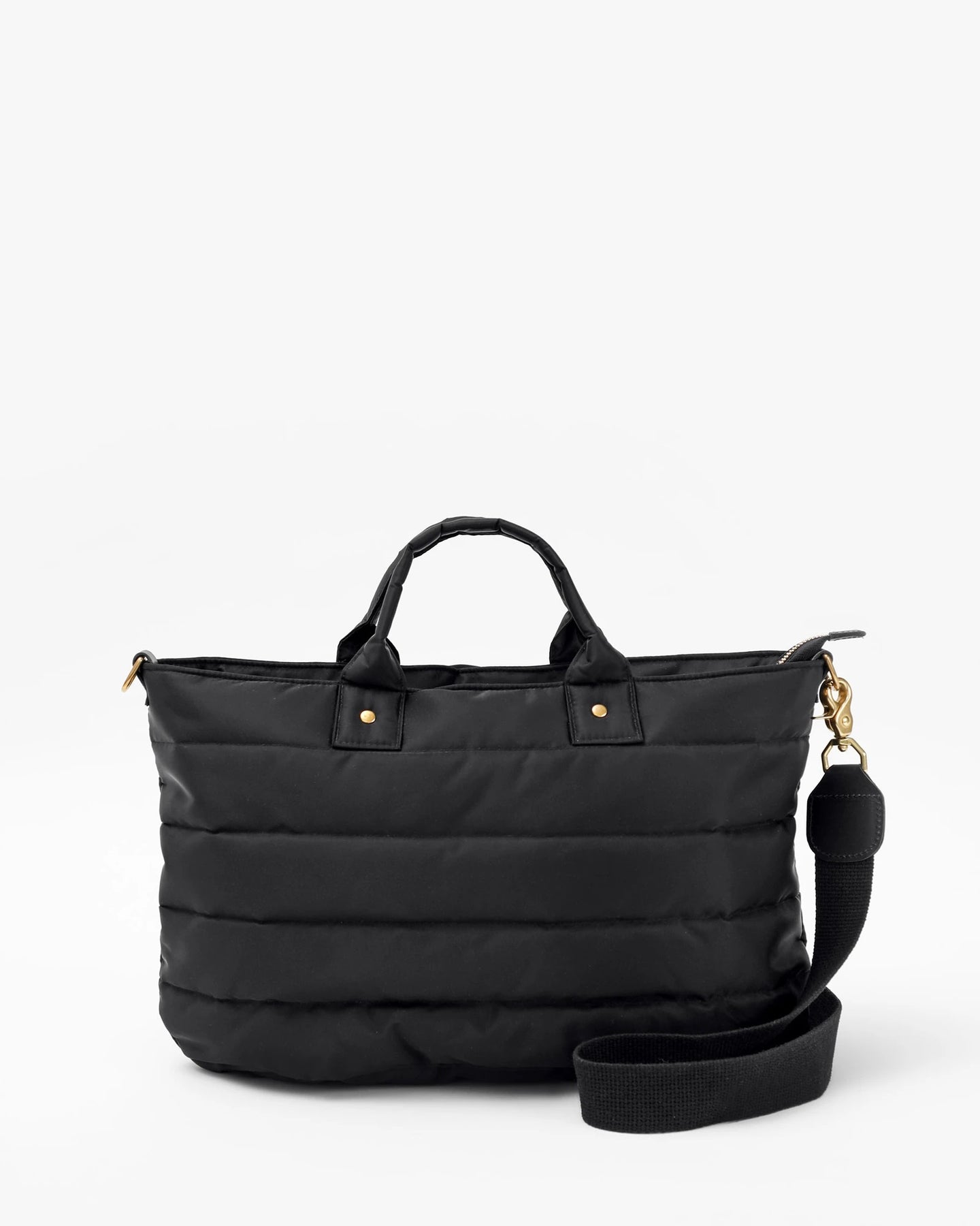 Clare V. Quilted Nylon Tote - Black Totes, Handbags - W2434326