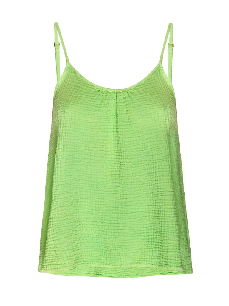 Nation LTD - Millie Swing Cami in Acid Green