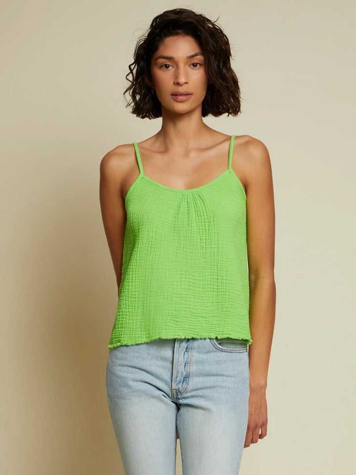 Nation LTD - Millie Swing Cami in Acid Green