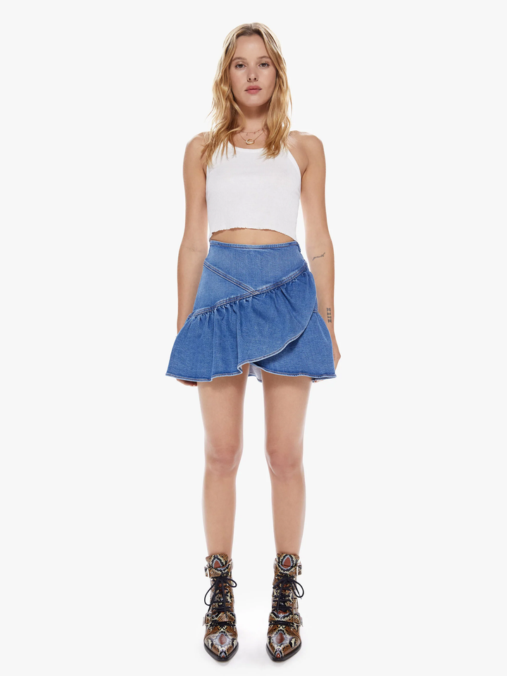 Mother - The Minx Mini Skirt in Layover