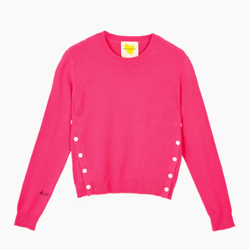 Kerri Rosenthal - Patty Sweater in Electric Pink