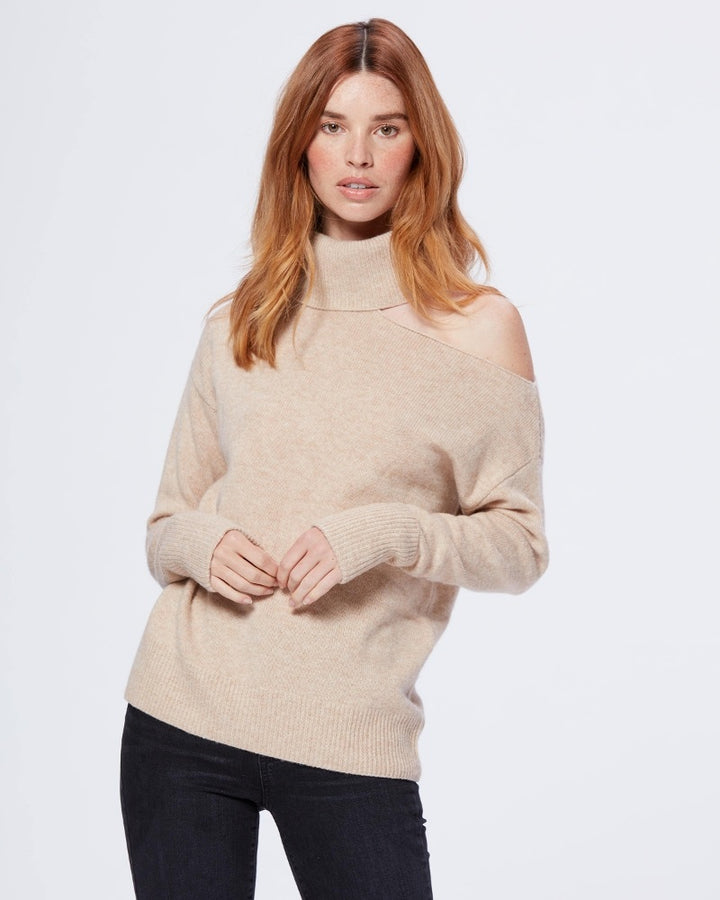 Paige Premium Denim - Raundi Sweater in Camel