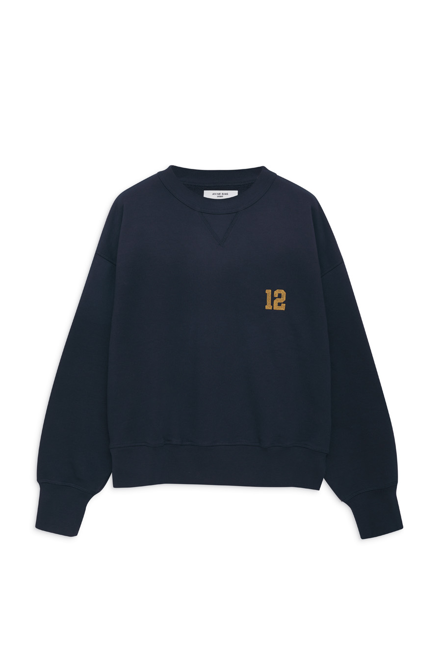 Anine Bing - Rod Sweatshirt League in Washed Navy