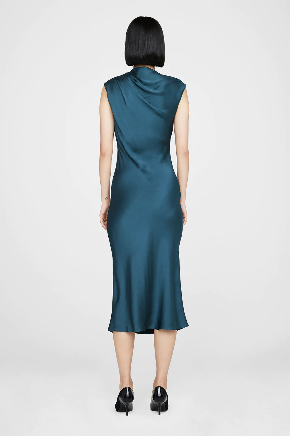 Anine Bing - Samantha Dress - Steel Blue In Blue