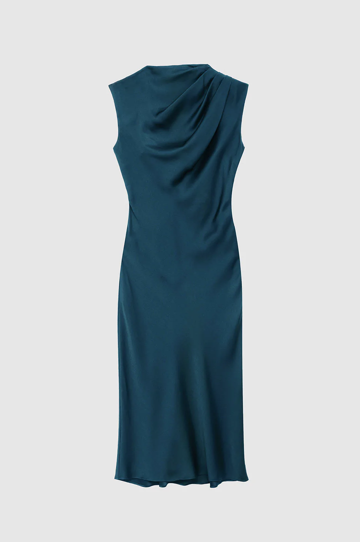 Anine Bing - Samantha Dress - Steel Blue In Blue