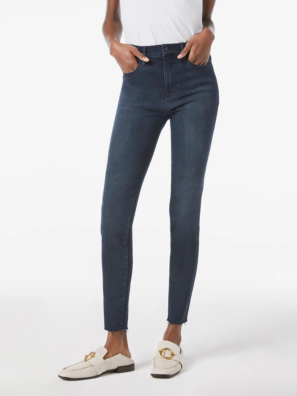 Frame Le buy High Raw Edge Skinny Jeans