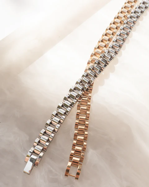 Luv AJ - Timepiece Bracelet in Gold