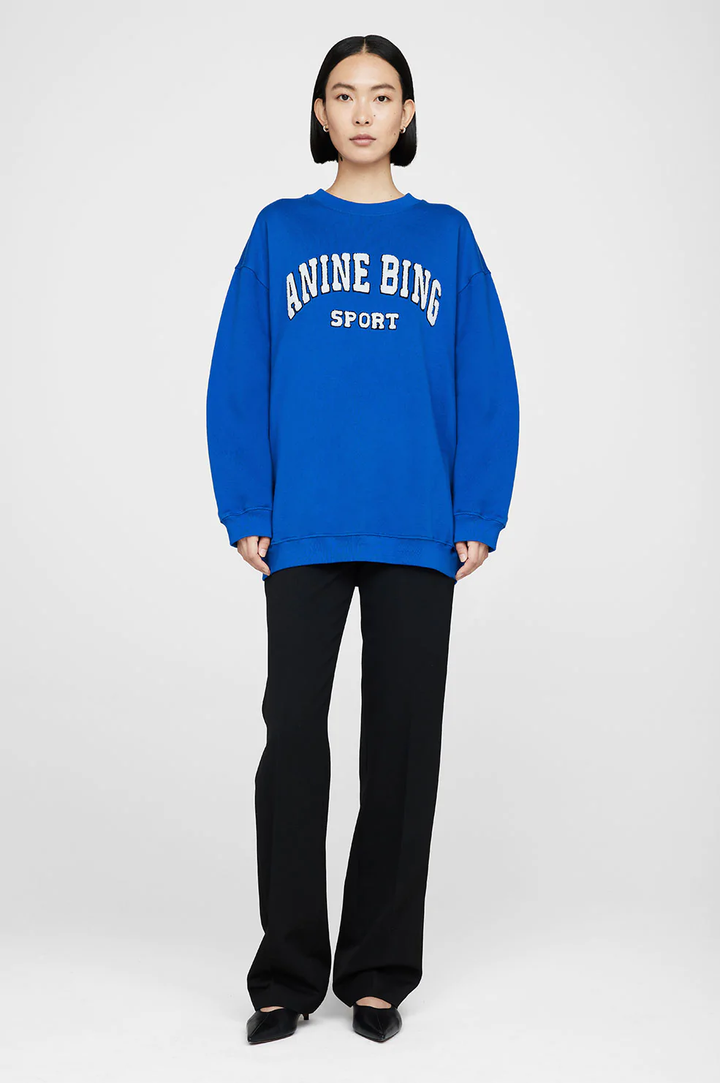 Anine Bing - Tyler Sweatshirt in Electric Blue