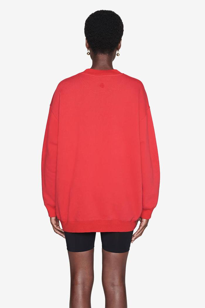 Anine Bing Tyler Sweatshirt in Red Blond Genius