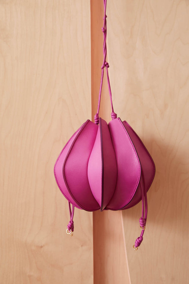 Ulla Johnson Lotus Flower Pochette Top-Handle Bag