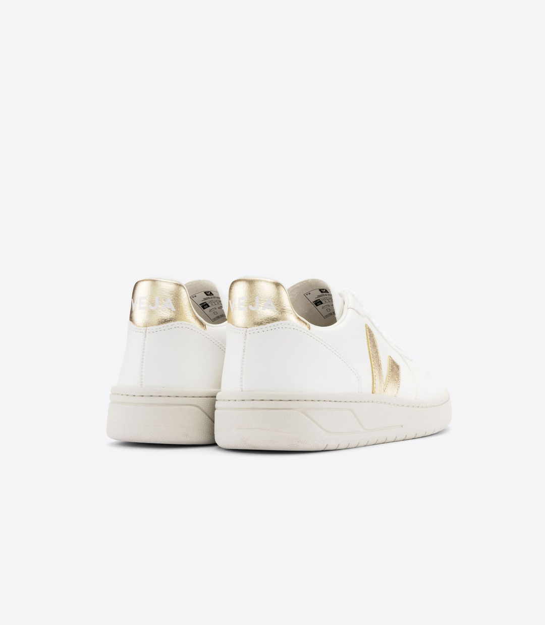 Veja - V-10 Chromefree Leather White Platine