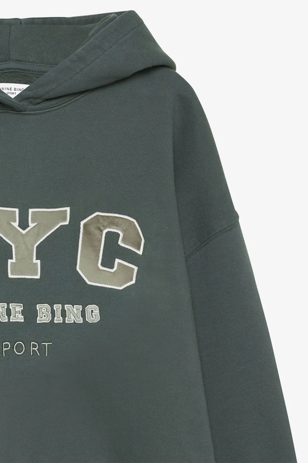 Charcoal Ny New York Big Print Sweatshirt