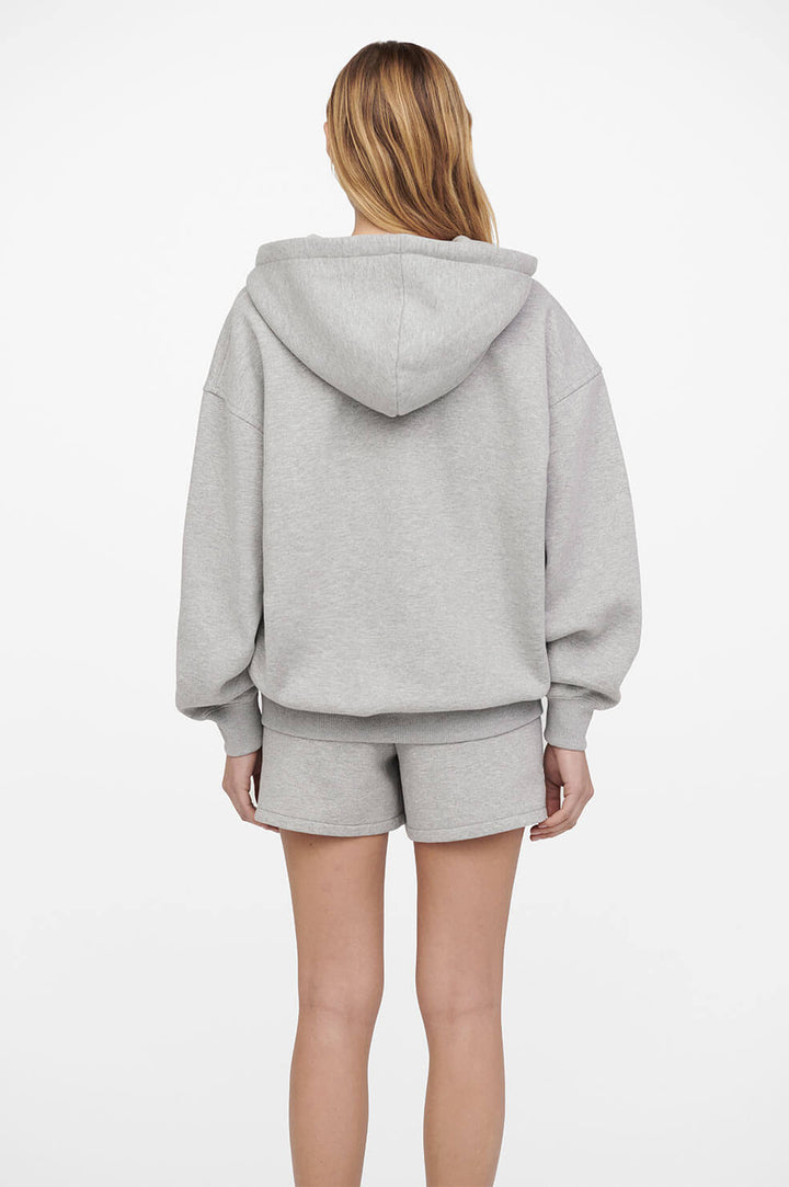 Anine Bing - Zane Hoodie in Heather Grey